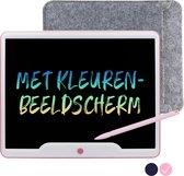 LCD Tekentablet Kinderen "Roze" 15 inch - Kleurenscherm - Kids Tablet - Speelgoed Meisjes 8 jaar - Leren Tekenen
