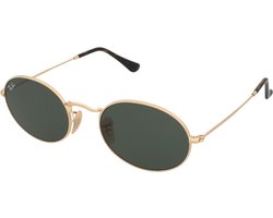 Ray-Ban RB3547N 001 Dames Zonnebril - Goud / Groen