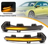 Vw Golf 8 MK8 Gti Gtd Gte Tdi Tsi Dsg Knipperlicht Styling Dynamische Knipperlichten Spiegelel Dynamic Glas