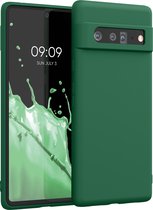 kwmobile telefoonhoesje voor Google Pixel 6 Pro - Hoesje voor smartphone - Back cover in elfengroen