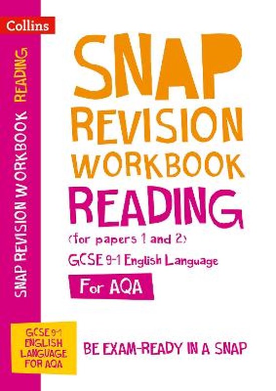 AQA GCSE 91 English Language Reading Papers 1 2 Workbook Ideal for home learning,...