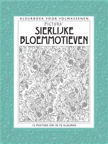 Sierlijke bloemmotieven - kleurboek voor volwassenen