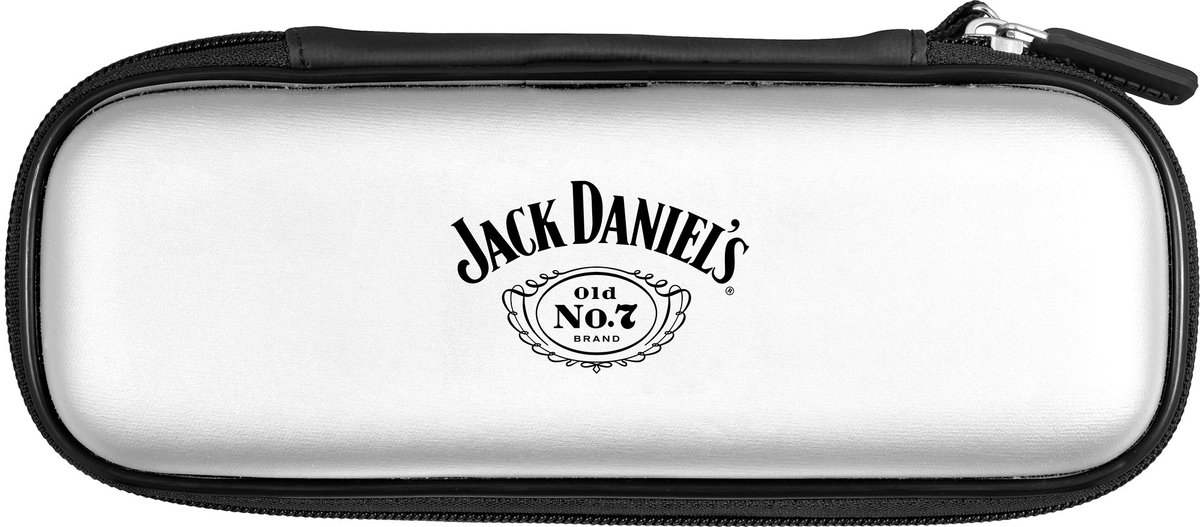 Jack Daniels Dart Case Slim - White