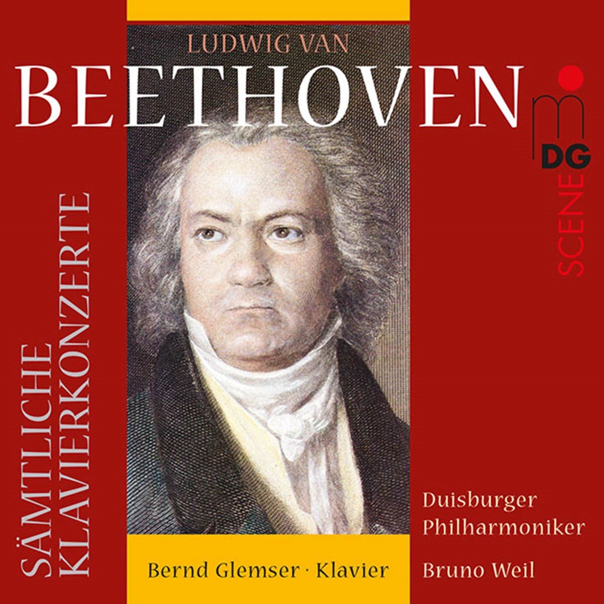 Bruno Weil, Duisburger Philharmoniker, Bernd Glemser - Beethoven: Complete Piano Concertos (3 CD)