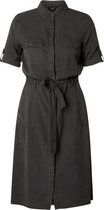 YEST Golda Jurk - Washed Black - maat 40
