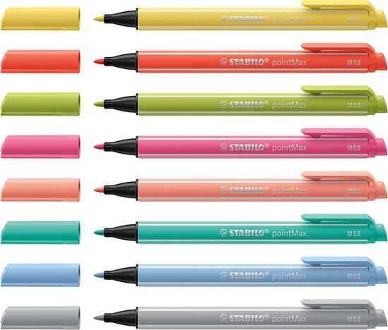 Viltstift STABILO pointMax 488/32 ultramarijn Viltstift STABILO pointMax 488/32 ultramarijn