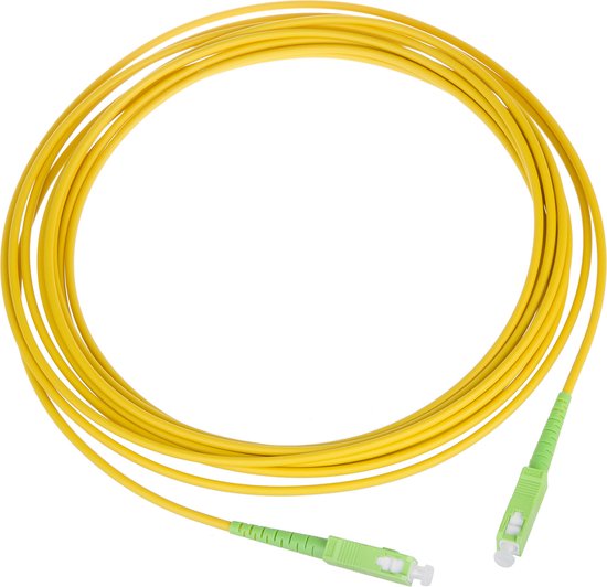 Maclean - Câble fibre optique SC/ APC vers SC/ APC patch cable 10m