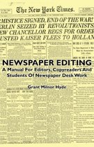 Newspaper Editing