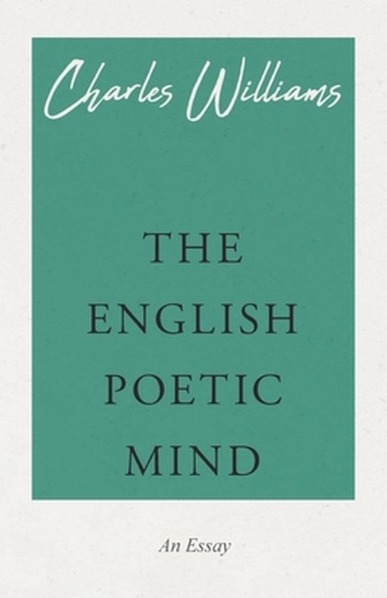The English Poetic Mind - cover