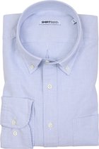SHIRTBIRD | Falcon | Overhemd | Blauw/Wit gestreept | American Oxford |  100% Katoen | Pre Washed | Strijkvriendelijk | Parelmoer Knopen | Button Down | Original OCBD | Premium Shi