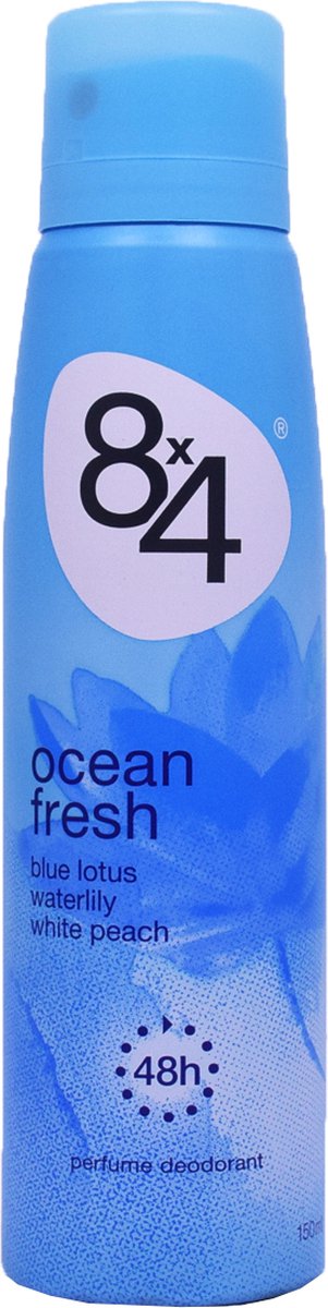 8x4 Ocean Fresh Spray 150ml | bol