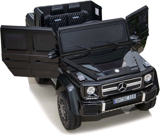Elektrische Kinderauto Mercedes-Benz G63 AMG 6x6 Zwart 24V Met  Afstandsbediening FULL | bol.com