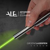 professionele laserpen - groen - USB oplaadbaar - magnetische dopje - presenteren