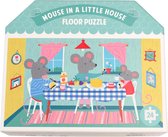 Rex London vloerpuzzel - Mouse in a little house - Puzzel muis in klein huis
