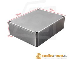 Aluminium Behuizing 120x95x35 1590BB