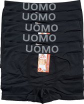 Uomo heren boxers naadloos - Zwart - Maat XL - 5-Pack!