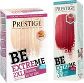 Prestige BeExtreme Semi-Permanente Rode Haarkleuring - Bleach kit & Bloody Mary Voordeelset