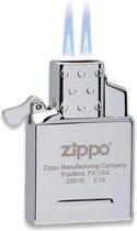 Zippo Aansteker Butane Double Flame Insert + Butane / Butaan Gas 100ml