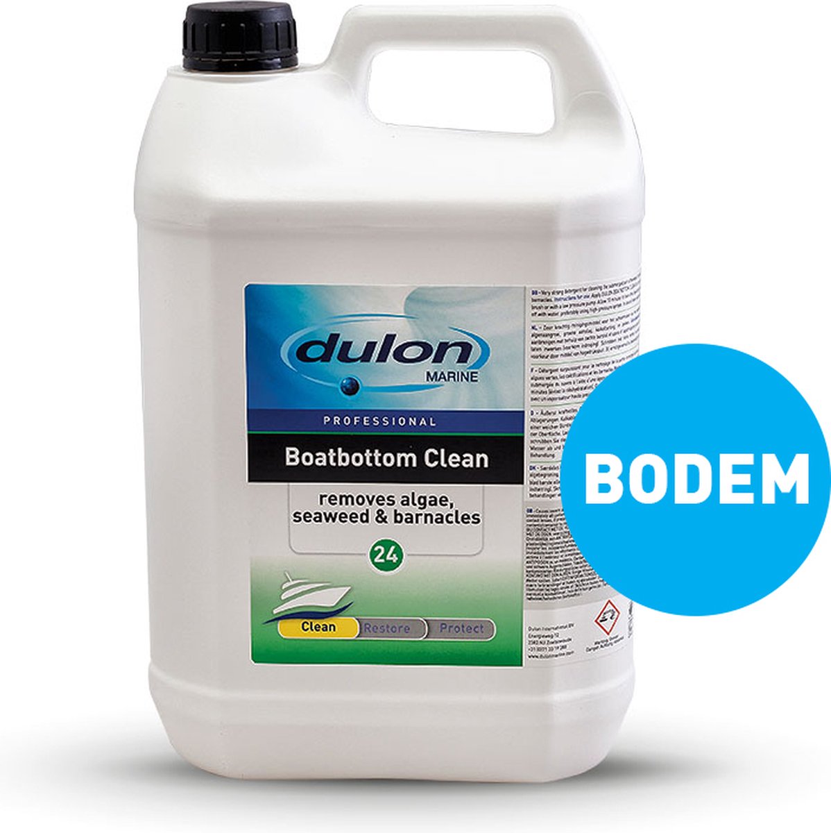 Boatbottom Cleaner | Bodem Reiniger | Onderwaterschip | Dulon Marine 5 Liter