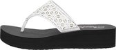 Skechers Vinyasa - Glass Star Slippers Dames - White - Maat 41
