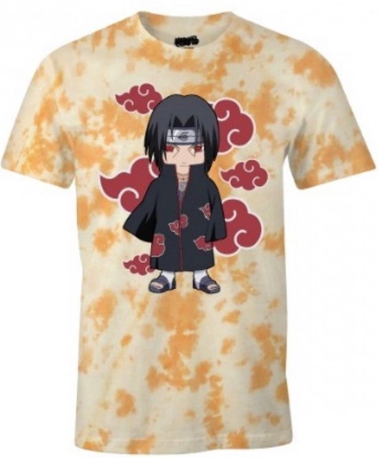 Naruto - Itachi Tye Die T-shirt Oranje