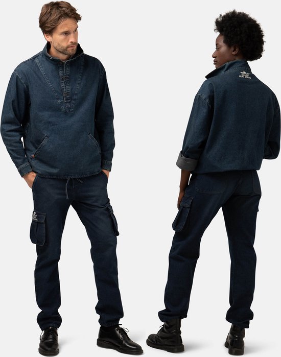 Mud Jeans - Alex Parker - Coat - Whale Blue - M | bol.com
