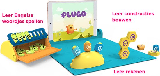 Plugo STEM Wiz Pack by PlayShifu  - leren en spelen met een tablet - STEM-speelgoed voor kinderen vanaf 4 jaar (tablet niet inbegrepen)