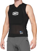 100% Mtb Vest Bescherming Zonder Mouwen Tarka - Zwart - M