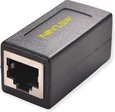Netwerk LAN Internetkabel Koppelstuk Adapter - RJ45 Ethernet UTP kabel verlengstuk