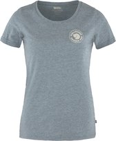 Fjallraven 1960 T-shirt Women - Outdoorshirt - Dames - Blauw - Maat L