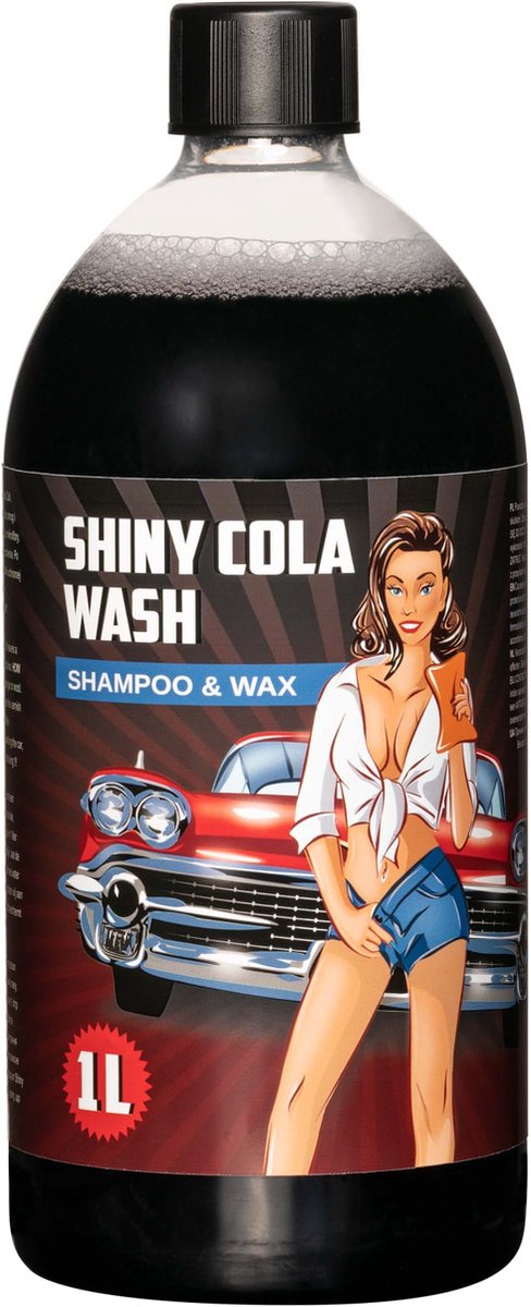 Auto Shampoo Shiny Cola Wash - Hoog Glans Auto Shampoo & Wax