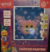 EMOJI diamond painting - Kunststof - Vanaf 3 jaar - DIY - Knutselen - Knutselpakket - Speelgoed - EMOJI - Diamond Paint