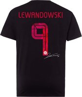T-shirt Bayern Munchen Robert Lewandowski maat 140 (9 a 10 jaar)