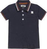 DJ Dutchjeans - Jongens poloshirt - Navy - Maat 98