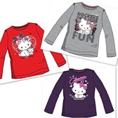 Charmmy Kitty Shirts - Lange Mouw - Set van 2 stuks - Hello Kitty - Maat 98