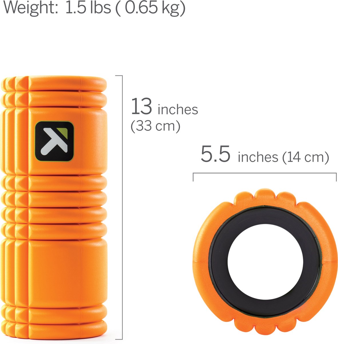 TriggerPoint - The Grid 1.0 Foam Roller - Oranje thumbnail 4