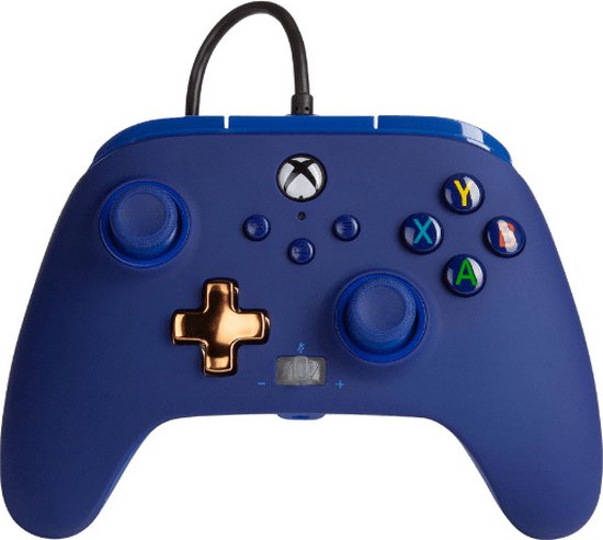 PowerA Geavanceerde Bedrade Controller - Xbox Series X + S & Xbox One - Midnight Blue - POWERA