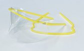 Spatbril / Veiligheidsbril / Beschermbril brillen - 2 Stuks Light Geel - Past ook over correctiebril