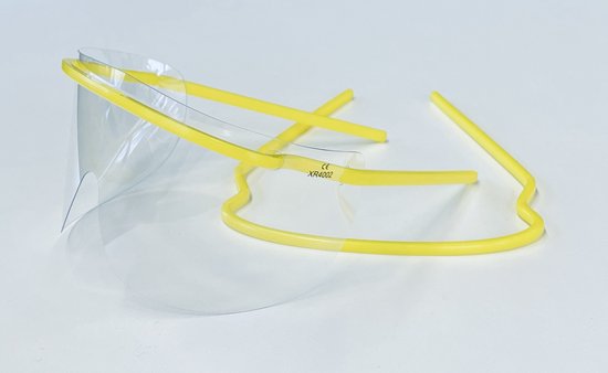 Spatbril / Veiligheidsbril / Beschermbril brillen – 2 Stuks Light Geel – Past ook over correctiebril