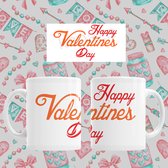 Mok Happy Valentines Day (Valentijnsdag)