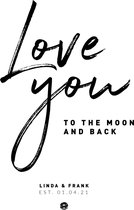 Love You - kerstdecoratie voor binnen posters 50x70