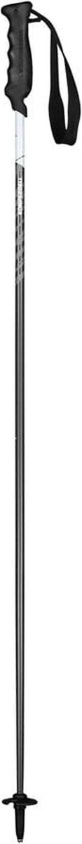 Komperdell Carbon Pure Skistokken - Antraciet/Wit - 115 cm