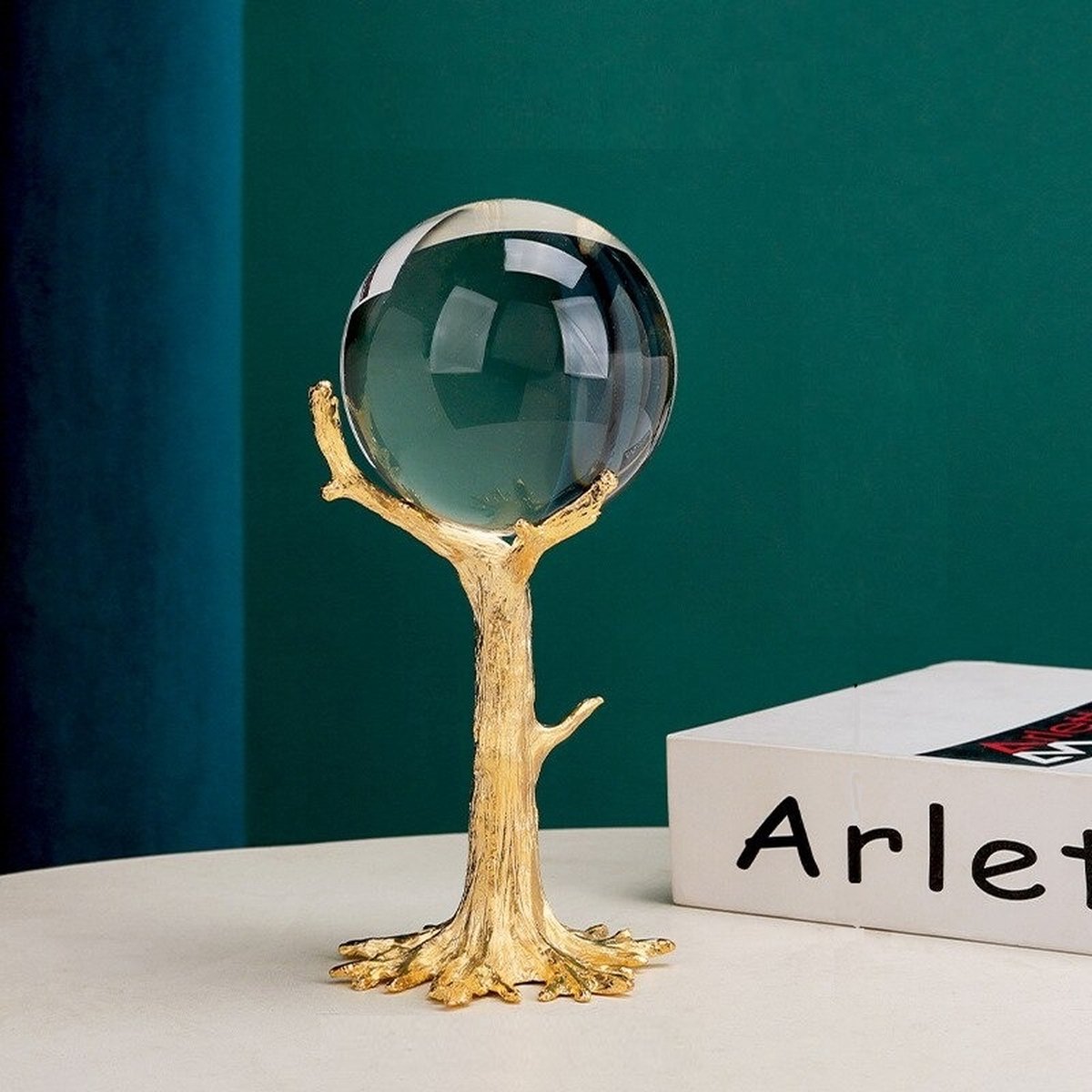 3DHOME Storm Glas Weerstations Water Drop Weer Voorspeller Creatieve Voorspelling Nordic Stijl Decoratief Weer Glas (Groot