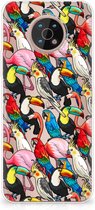 Leuk TPU Backcase Nokia G50 Telefoon Hoesje Birds