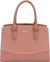 David Jones  Handtas met Croco - Roze pink