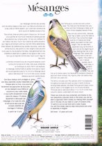 bouwplaat van vogels, 2 mezen, schaal 1/1