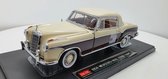 Mercedes-Benz 220SE Coupe Light Ivory / Red 1:18 Sun Star