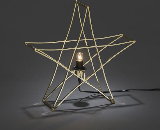 Konst Smide - Staande Lamp Ster - Goud - LxB 42x40cm