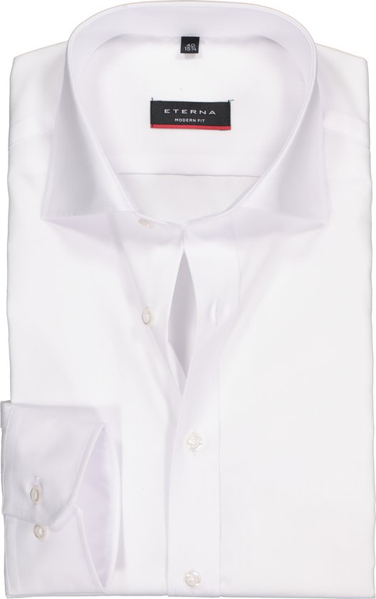 ETERNA Camicia Uomo Modern Fit In Puro Cotone | Maniche Lunghe Con Colletto Button Down | Fantasia Vichy Check, Facile Da Stirare - 3