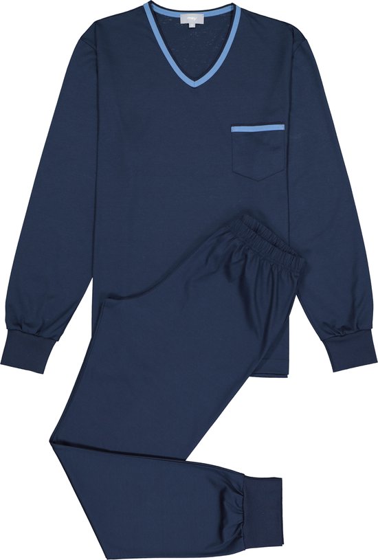 Mey Lange Pyjama Heren 18889 - Blauw Heren